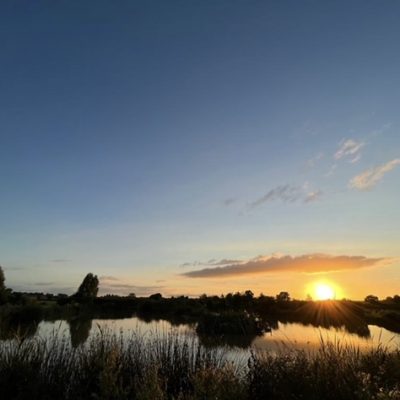 Sunset views - New Farm Cheshire